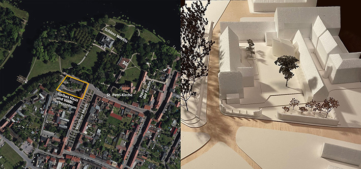 Neubau Welterbezentrum in Wörlitz | Kunst am Bau | Das Dessau-Wörlitzer Gartenreich