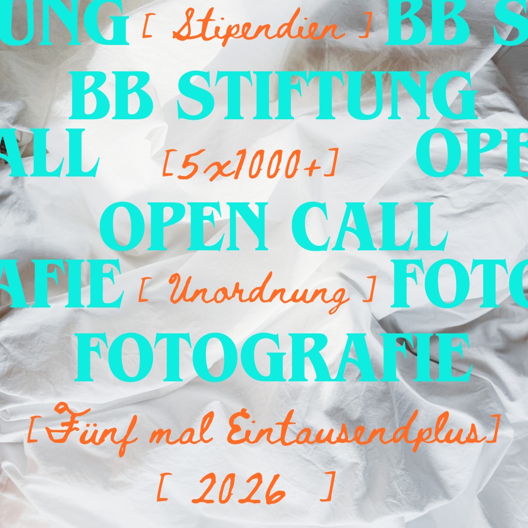 l BB Stiftung // 5x1000+ // Stipendien für Fotografie // Thema UNORDNUNG 